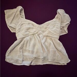 Hollister Ruched Blouse